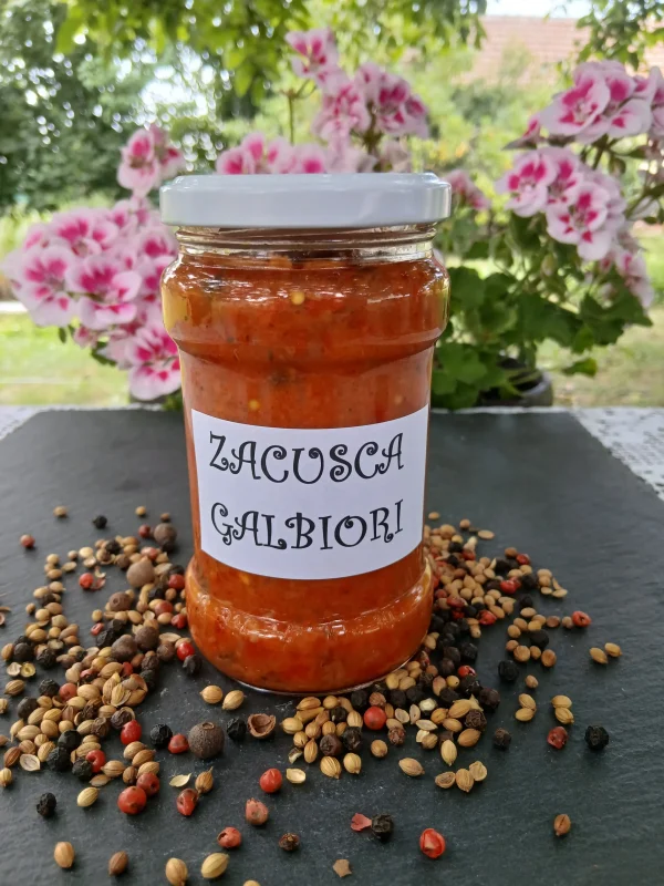 Zacusca galbiori