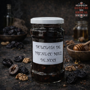 Dulceata de prune cu miez de nuci 314 ml