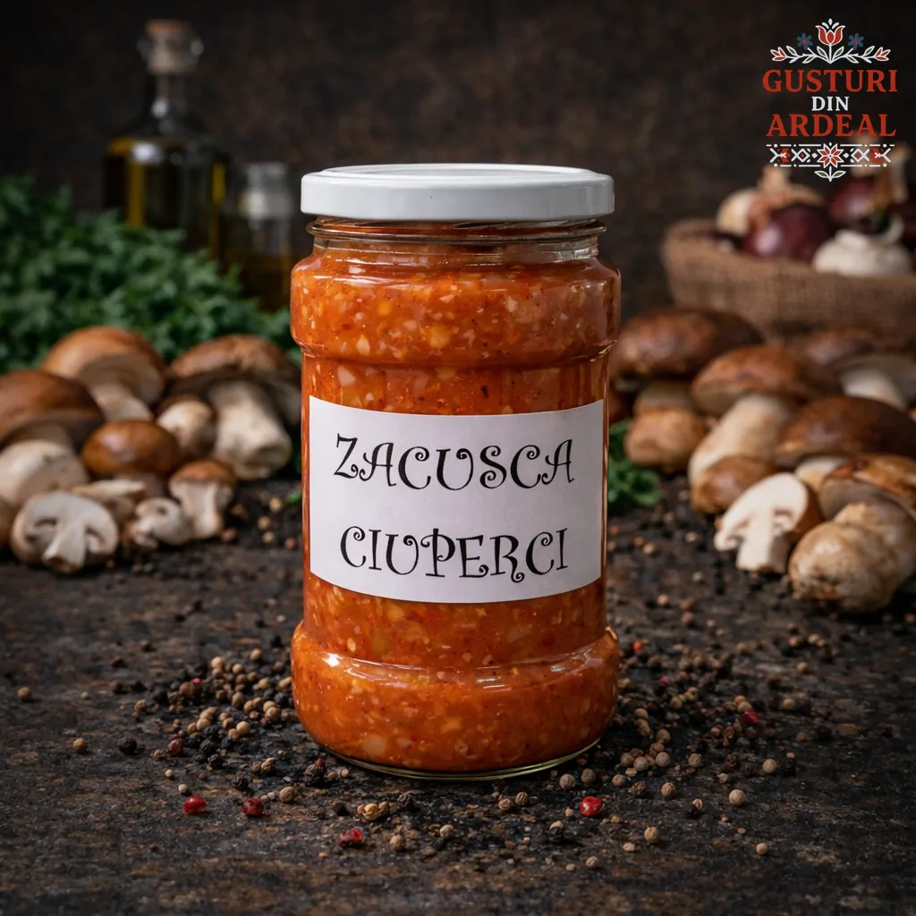 Zacusca cu ciuperci 314 ml