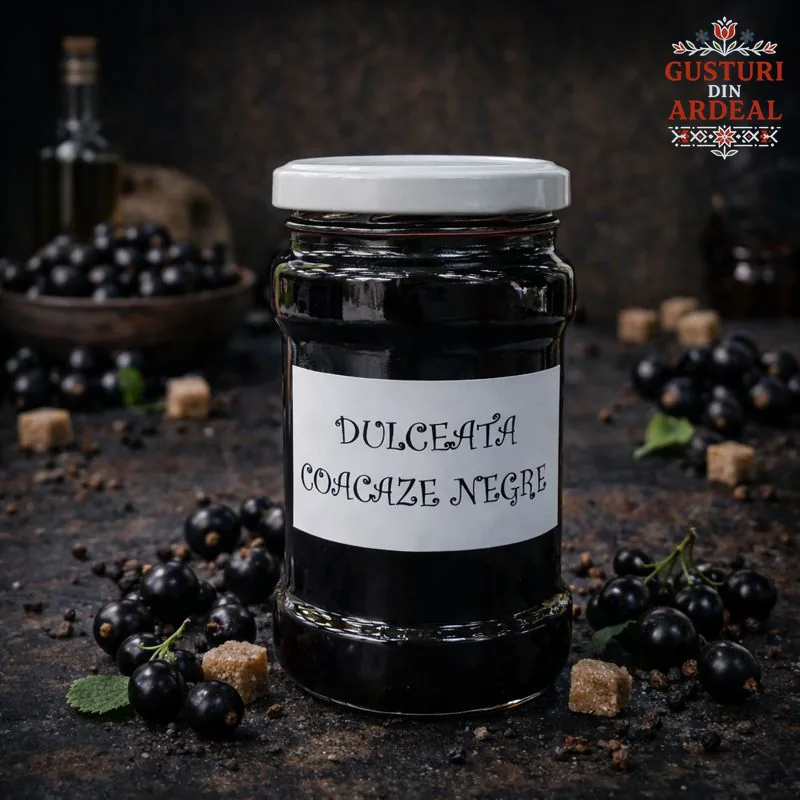 Dulceata de coacaze negre 314 ml