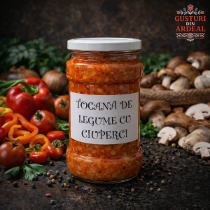 Tocana de legume cu ciuperci 314 ml